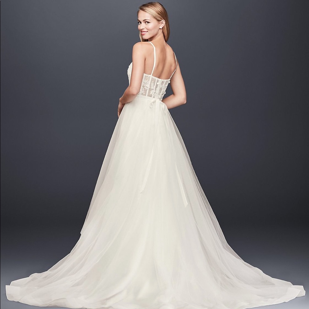 NWT David’s Bridal Tulle Ballgown